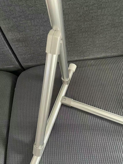 Embroidery Stand Cross Embroidery Frame Embroidery Auxiliary Tool Adjustable Floor Stand Lean Tube Suitable for Craftsmanship and Sewing, 39.37*28.34*20.47in, Silver~/