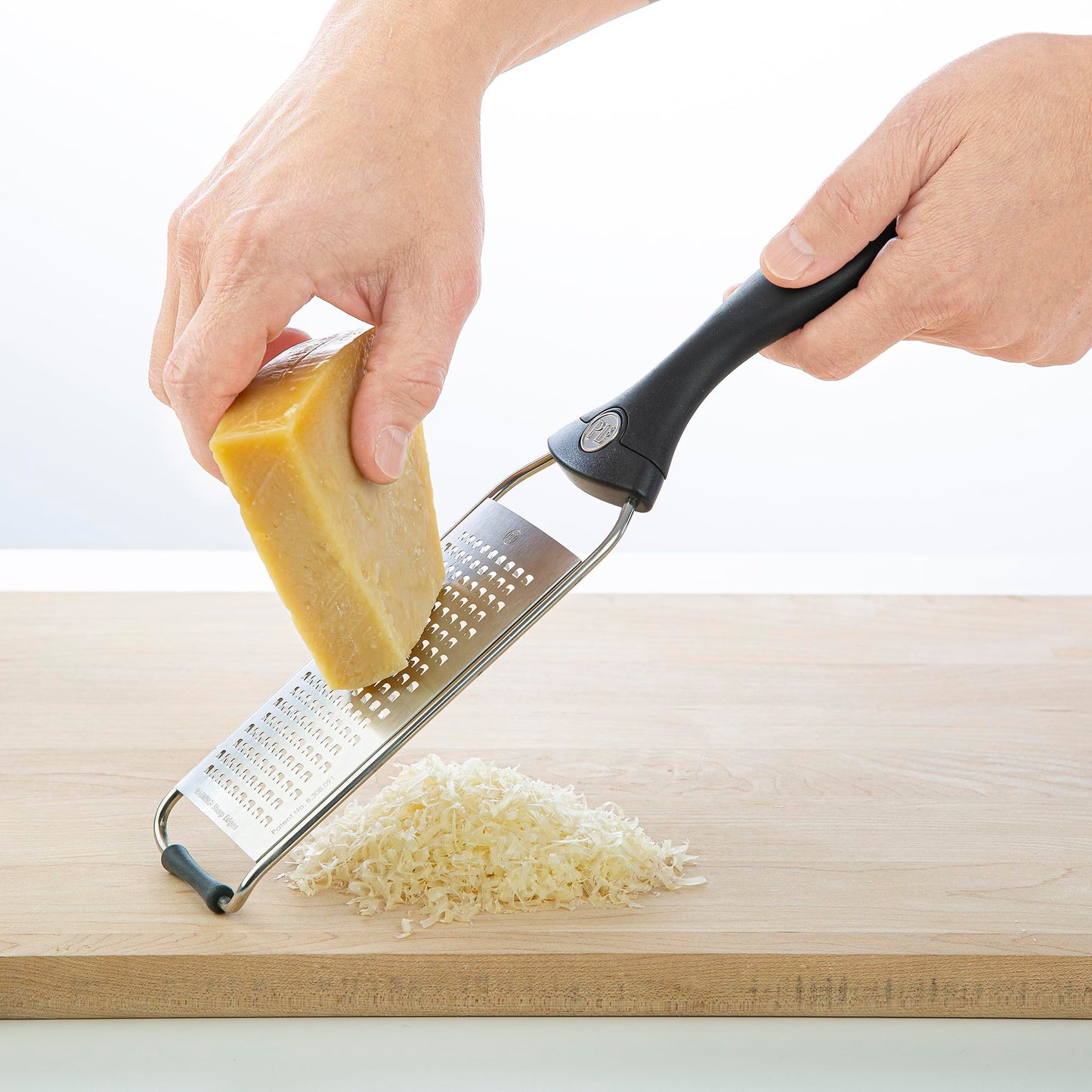 PL8 Fine Grater - Premium Stainless Steel Grater for Precision Zesting, Grating, and Shredding, Ideal for Cheese, Citrus, Ginger, Chocolate and Spices