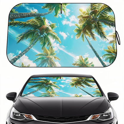 Windshield Sun Shade - Car Windshield Sun Shade for UV Protection Heat Reduction 2025 Sun Visor for Car Interior (55"x31.5")