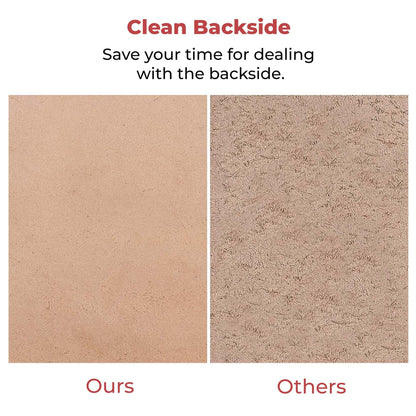 ELW 11-12 oz (4.4-4.8mm) Thickness Weight Pre-Cut 10-12 SQ FT Vegetable Tanned Leather Cowhide Grade AB Full Grain Leather for Tooling, Carving, Engraving, Molding, Embossing, Stamping, & Dyeing
