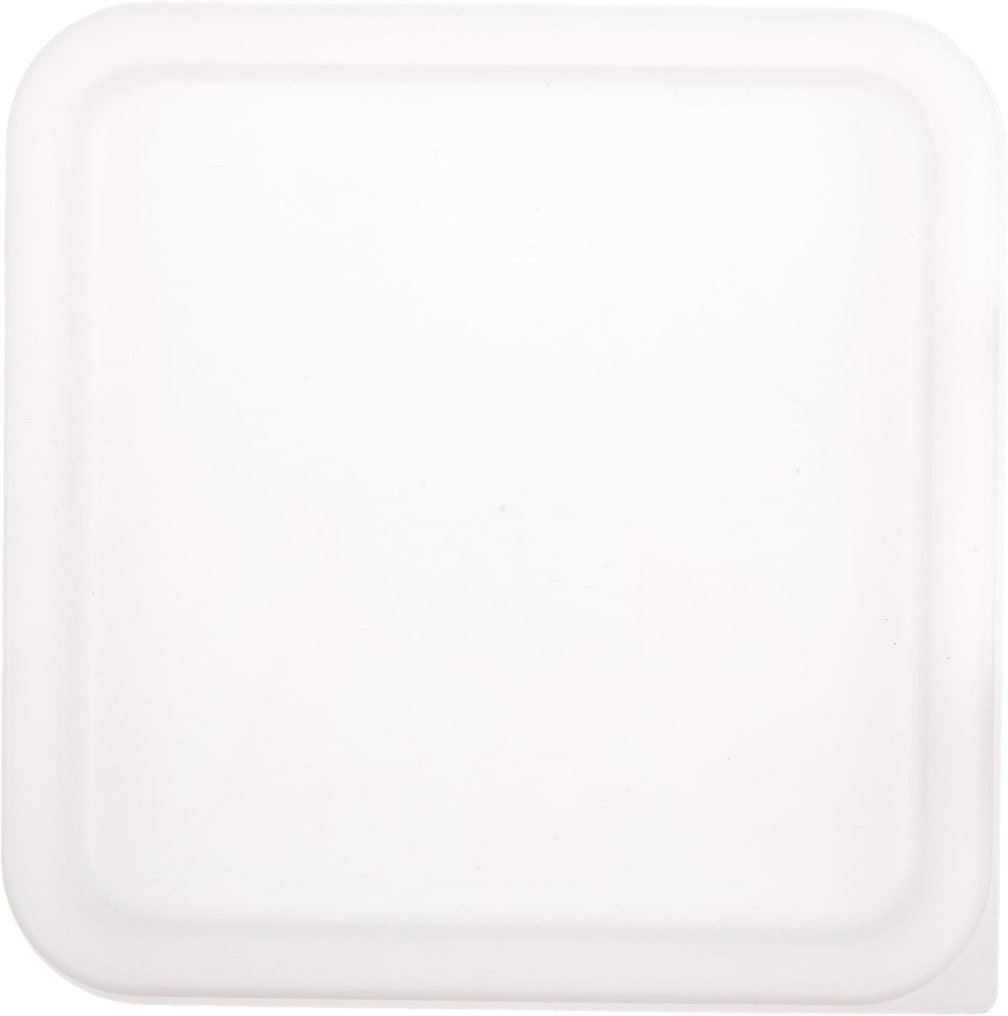 Winco PE Square Cover, Fits 6 and 8-Quart, White