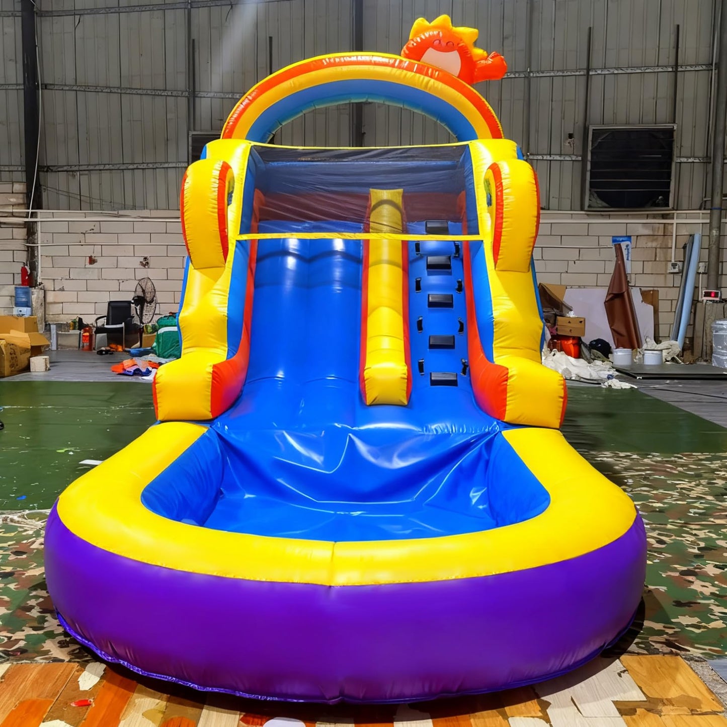 21FT(L) Commercial Grade Inflatable Water Slide for Kids Adults with Giant Pool(UL Blower),100% PVC Adult Water Slide for Backyard Party Outdoor Indoor, Rental,Wet Dry Use 21 * 9 * 13FT