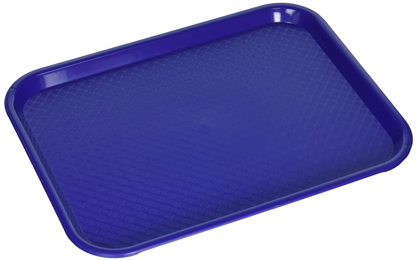 New Star Foodservice Fast Food Tray, Set of 12 (Blue, 10 by 14 Inch)