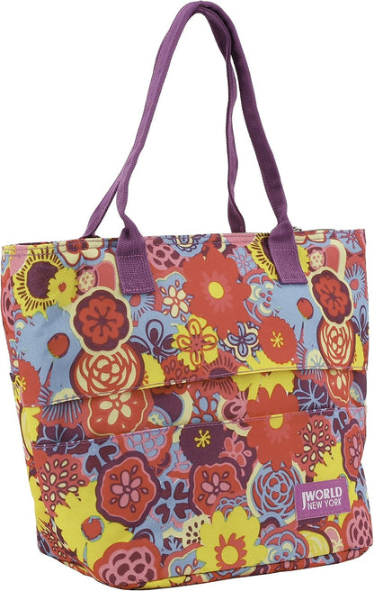 J World New York Lola Lunch Tote, One Size, Poppy Pansy