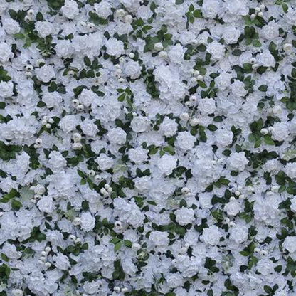 JIIPOREGJ Handmade Large Artificial Flower Wall Backdrop Panels,One Color,1m*1m/3.28 * 3.28FT
