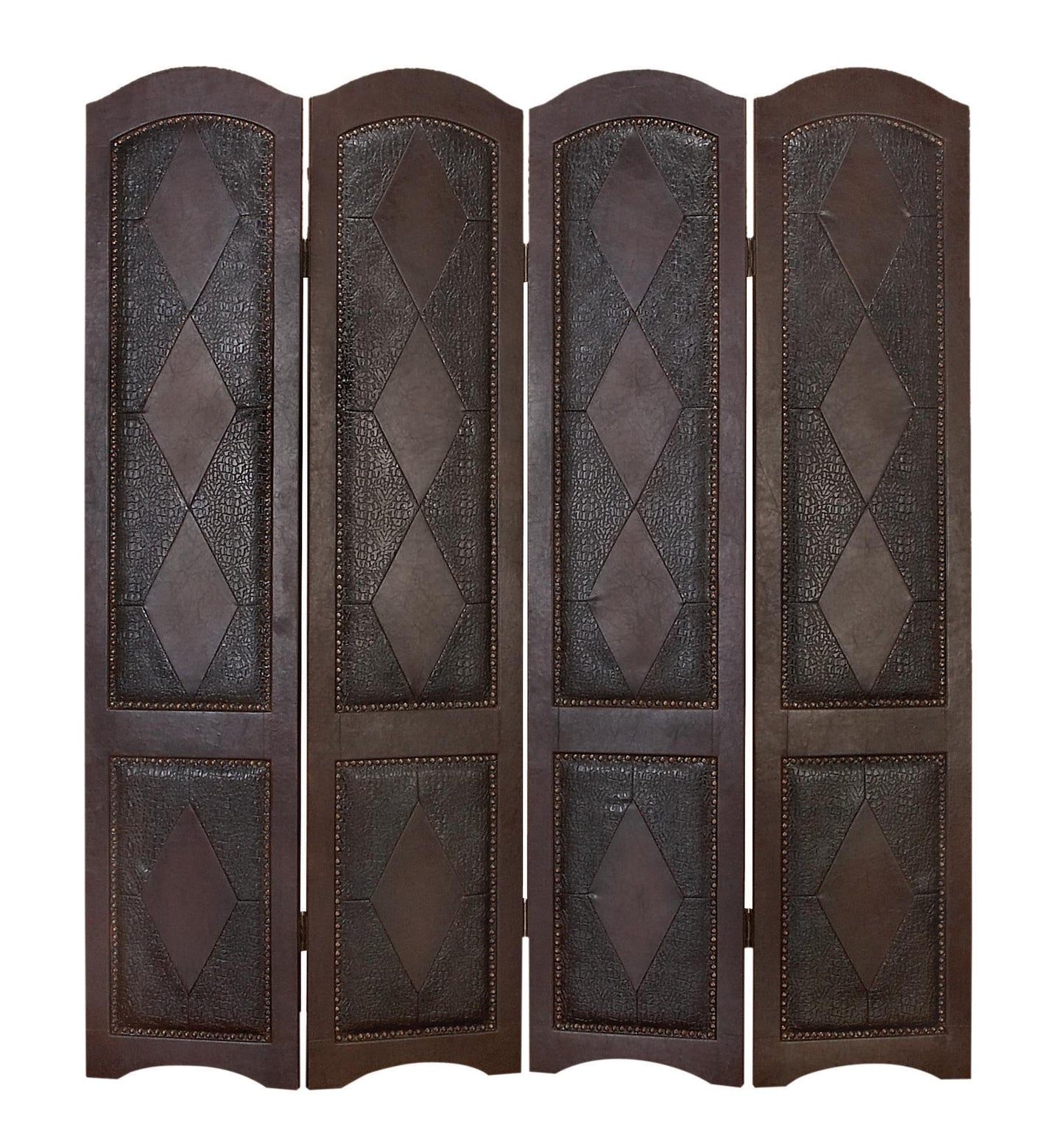 Aspire Dark Brown Four Panel Room Divider
