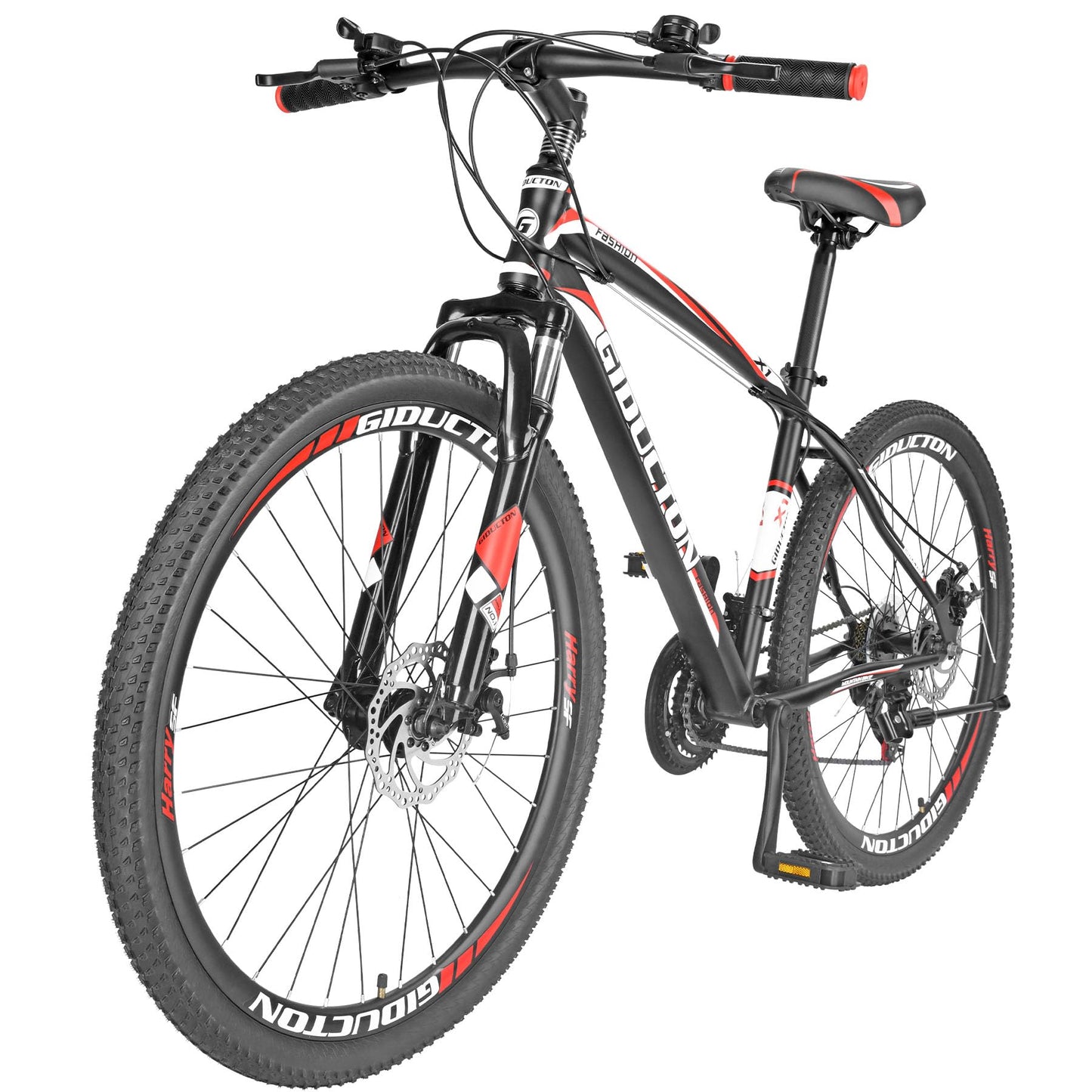 URBICIKA 27.5 Inch Mountain Bike for Adults, 21 Speed, Dual Disc Brakes,Commuter Off-Road Bicycle