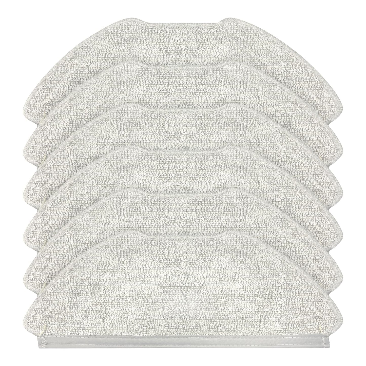 Fixbetter 6 PCS Mop Cloth Pads for AIRROBO T20 Robot Vacuum Cleaner Accessories, Vacuum Cleaner Robot Vacuum Cleaner Replacement Parts