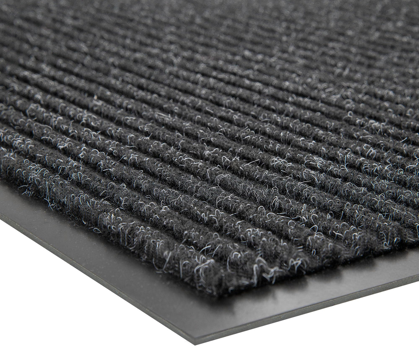 100pointONE Front Door Mat, Heavy Duty Indoor Outdoor Doormat for Entryway, 48" x 36" Low Profile Outdoor Mats for Home Entrance, Stain and Fade Resistant Welcome Mat for High Traffic Area, Black