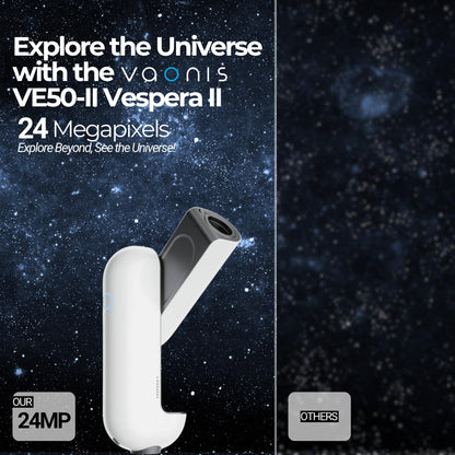 Vaonis Vespera Pro Smart Telescope with Observation Station Functionality – Compact Astrophotography Telescope - Automated Stargazing Camera – High-Resolution Imaging, App-Controlled for Astronomers