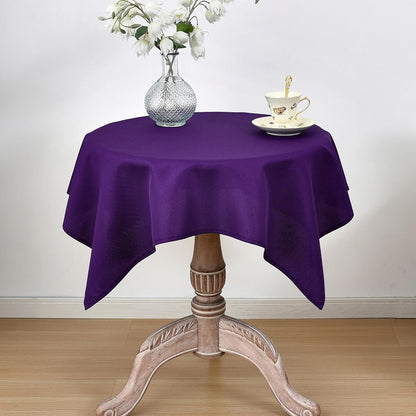 Viiamacki 2PCS 24 24 Inch, Square Small Tablecloth, x Stain and Wrinkle Resistant Machine Washable Polyester Table