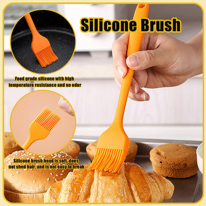 Jierjiaas Danish Dough with Sourdough Scoring Tool-Bread Whisk Set of 6 Pieces-Dough Hook,Dutch Whisk,Bread Lame,Bench Scraper & Pastry Brush Bread Making Tools and Baking Supplies