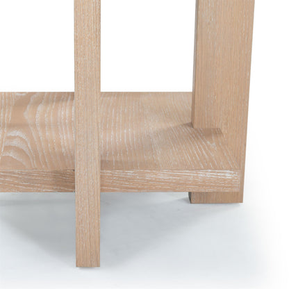 SAFAVIEH Couture Collection Quigley Weathered Grey Square Accent Table