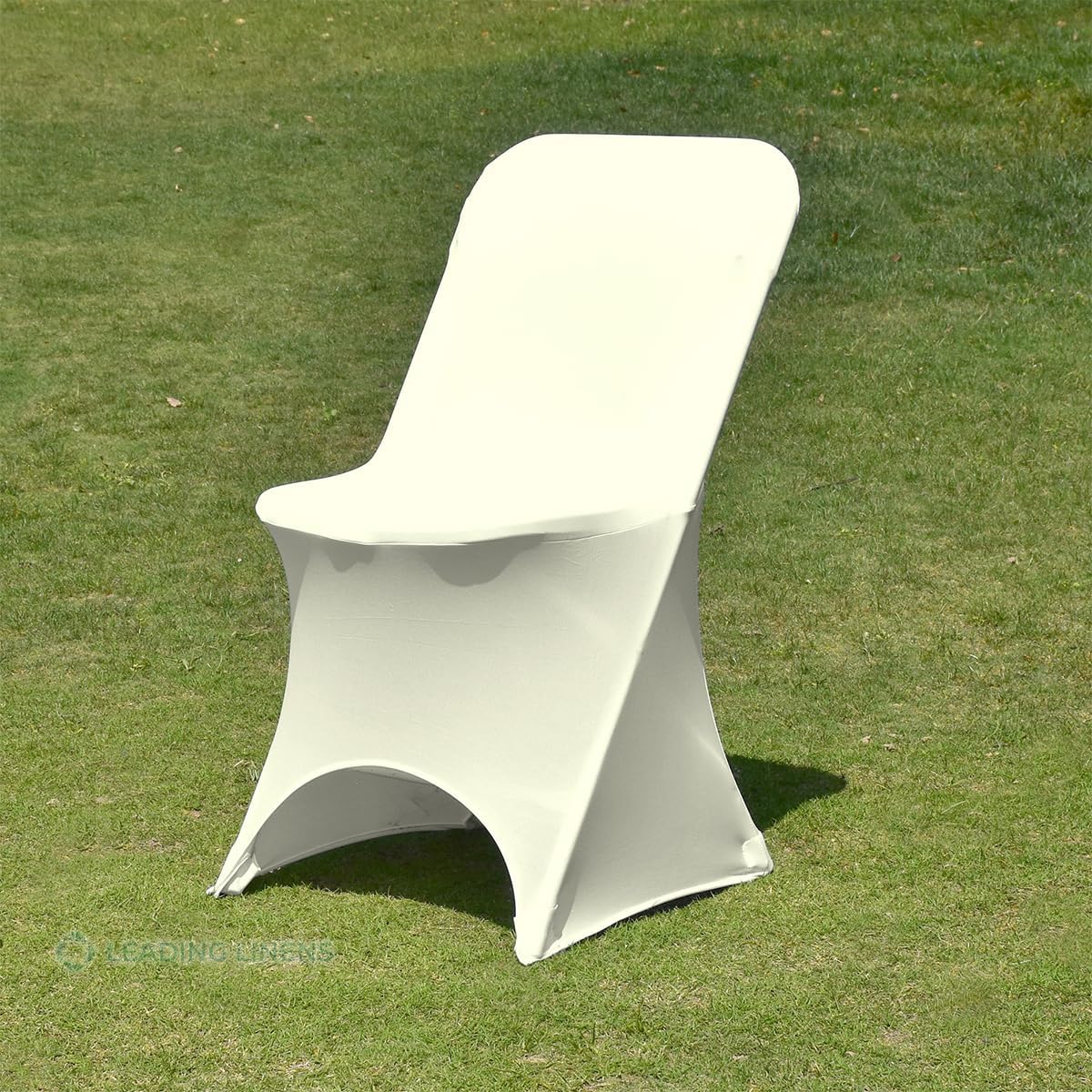 1 Spandex Folding Chair Covers with Arched Front Design - Durable and Stylish Slipcovers for Wedding Receptions