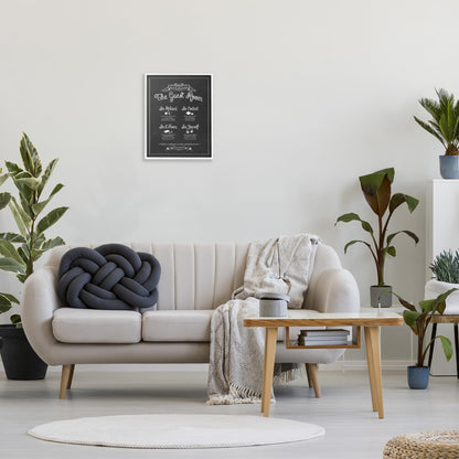 'The Guest Room Guide'| Framed Giclee Art