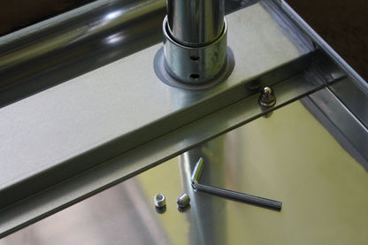 AmGood Stainless Steel Work Table with Undershelf | Food Prep NSF | Utility Work Station | (72" Length X 14" Width)
