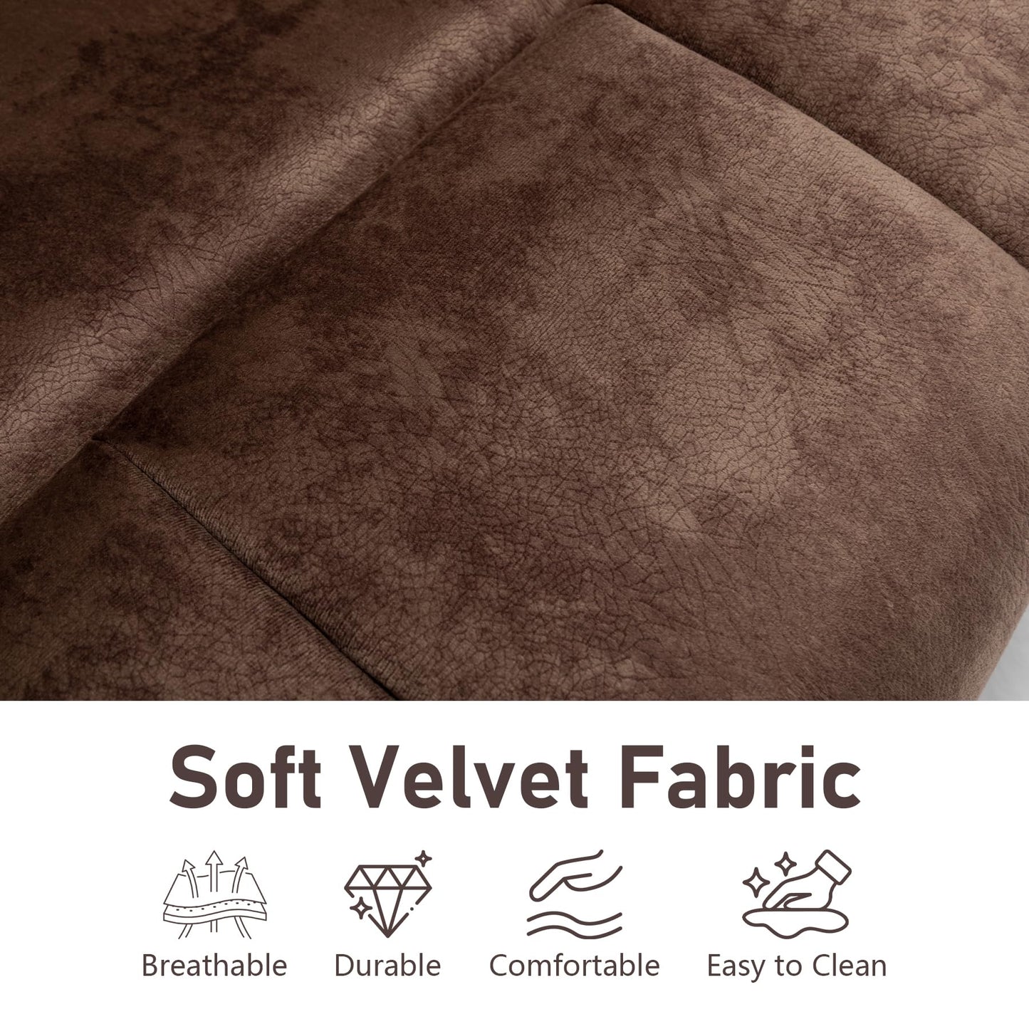 Oversized Power Recliner Chair for Big and Tall 400 LBS, 25.5" Extra Wide Electric Lift Chair with Heat and Massage, Dual Motor 180° Lay Flat Recliner Living Room Sofa, Velvet Big Lift Recliner