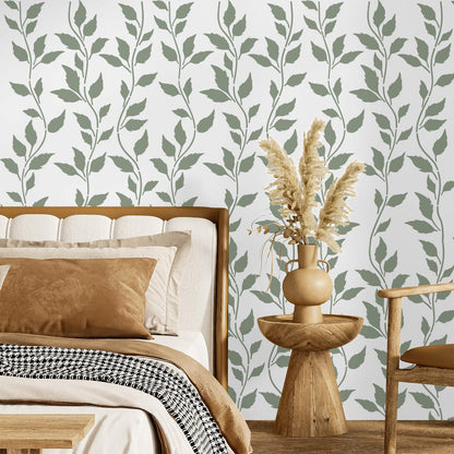 Stencils for Crafts Reusable Texture Stencils Floral Stencil Tree Leaf Vine Stencil for Painting on Wood Canvas Furniture Cards Scrapbook