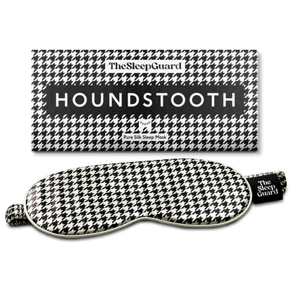 TheSleepGuard Pure Silk Sleep Mask [100% 6A Mulberry Silk, 22 Momme] Light Blocking Travel Essentials. Eye Masks for Sleeping. Black Oeko-Tex Blindfold. Eye Covers for Men & Women