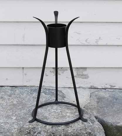 GBS-14 13 1/2-in Achla Designs Trestle II Gazing Globe Ball Stand, H, Black