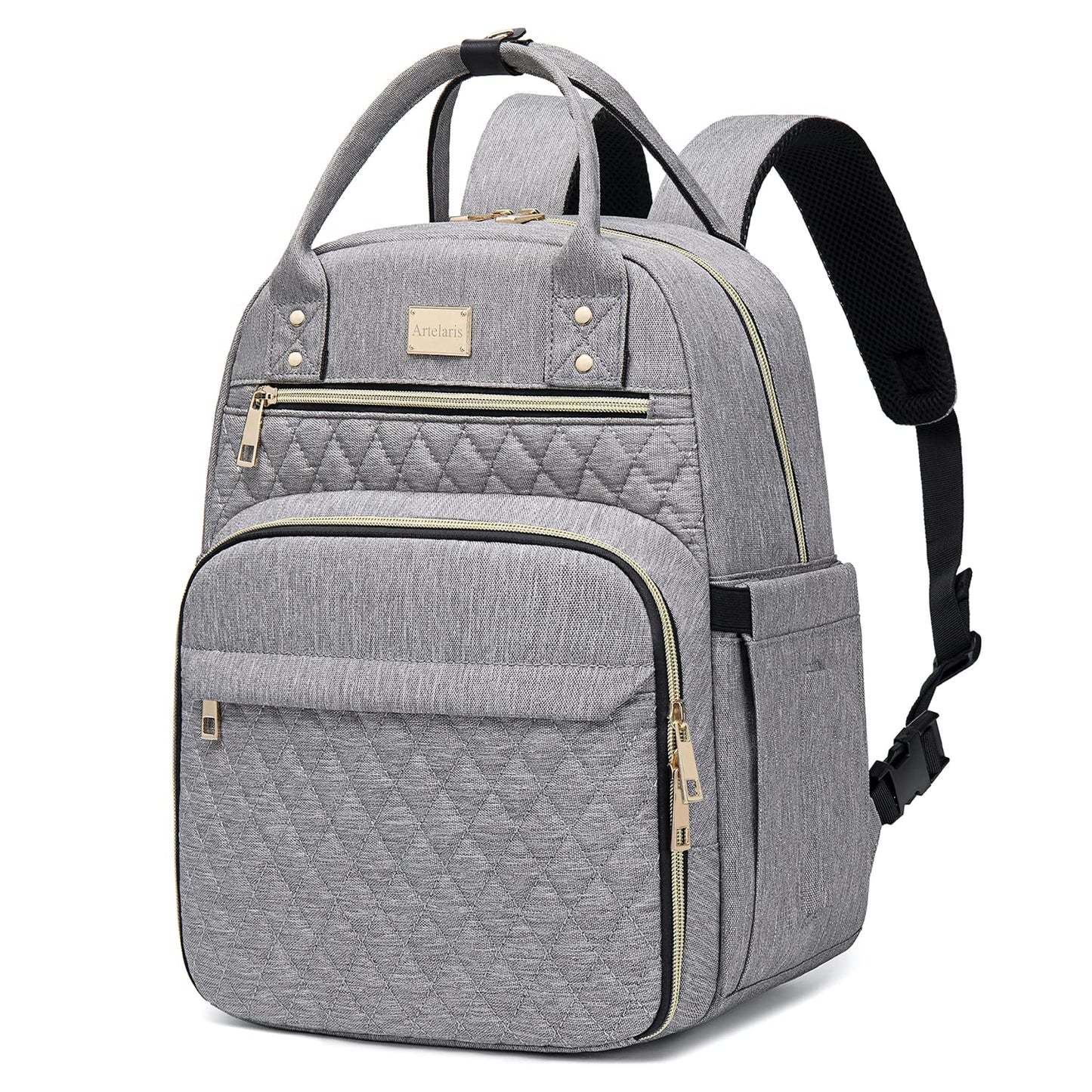 Artelaris Stylish Insulated Lunch Backpack for Women , Waterproof Travel Cooler Bag for Teacher Nurse Work School Picnic Book