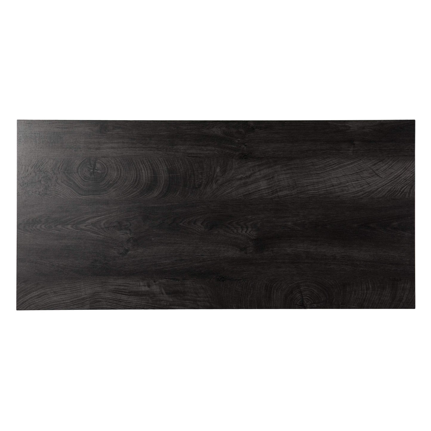 SEI Furniture - Hapsford Writing Desk - Transitional Design, Black Iron and Wood - Ideal for Home Office, Bedroom (HO1142637)