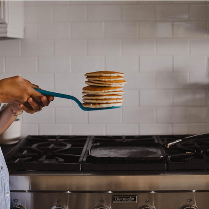 GIR: Get It Right Silicone Cooking Spatula Turner, Mini 11-In Slate, One-Piece Design & Heat-Resistant up to 425°F,