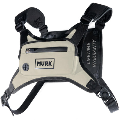 MVRK Water Resistant Chest Pack - Running Vest for Workouts, Running Phone Holder Extra Storage, Lightweight Running Pack