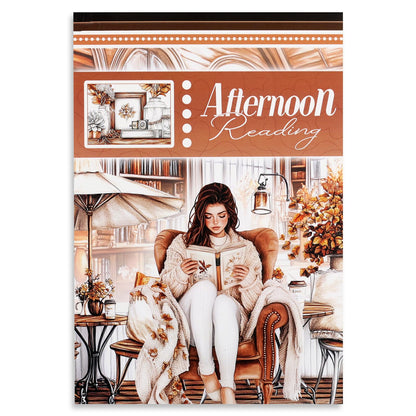 Auguro A5 Size Journaling Stickers -200 Pre-Cut Washi Stickers for Junk Journal & Scrapbooking Transparent Reading Girls Journal Sticker
