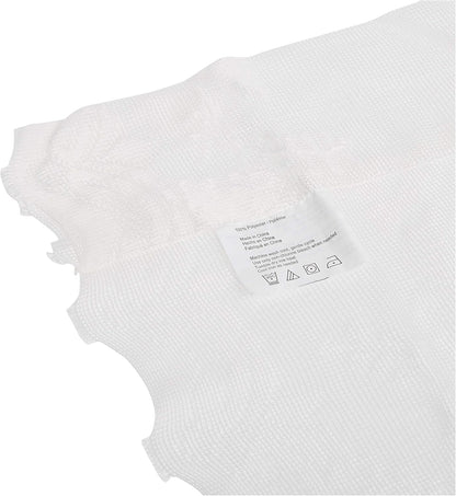 No. 918 Alison Floral Lace Sheer Kitchen Curtain Swag Pair, 58" x 38", Ivory