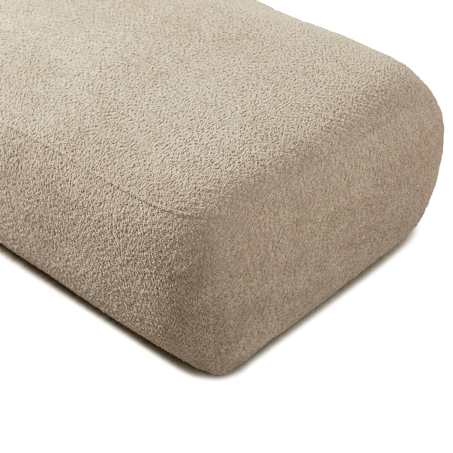 ERYE Boucle Upholstered Right Facing Chaise Lounge Indoor for Living Room Bedroom,Comfy Single Chaise Lounge Modern Leisure Recliner Sleeper Sofa Daybed, Easy Assemble