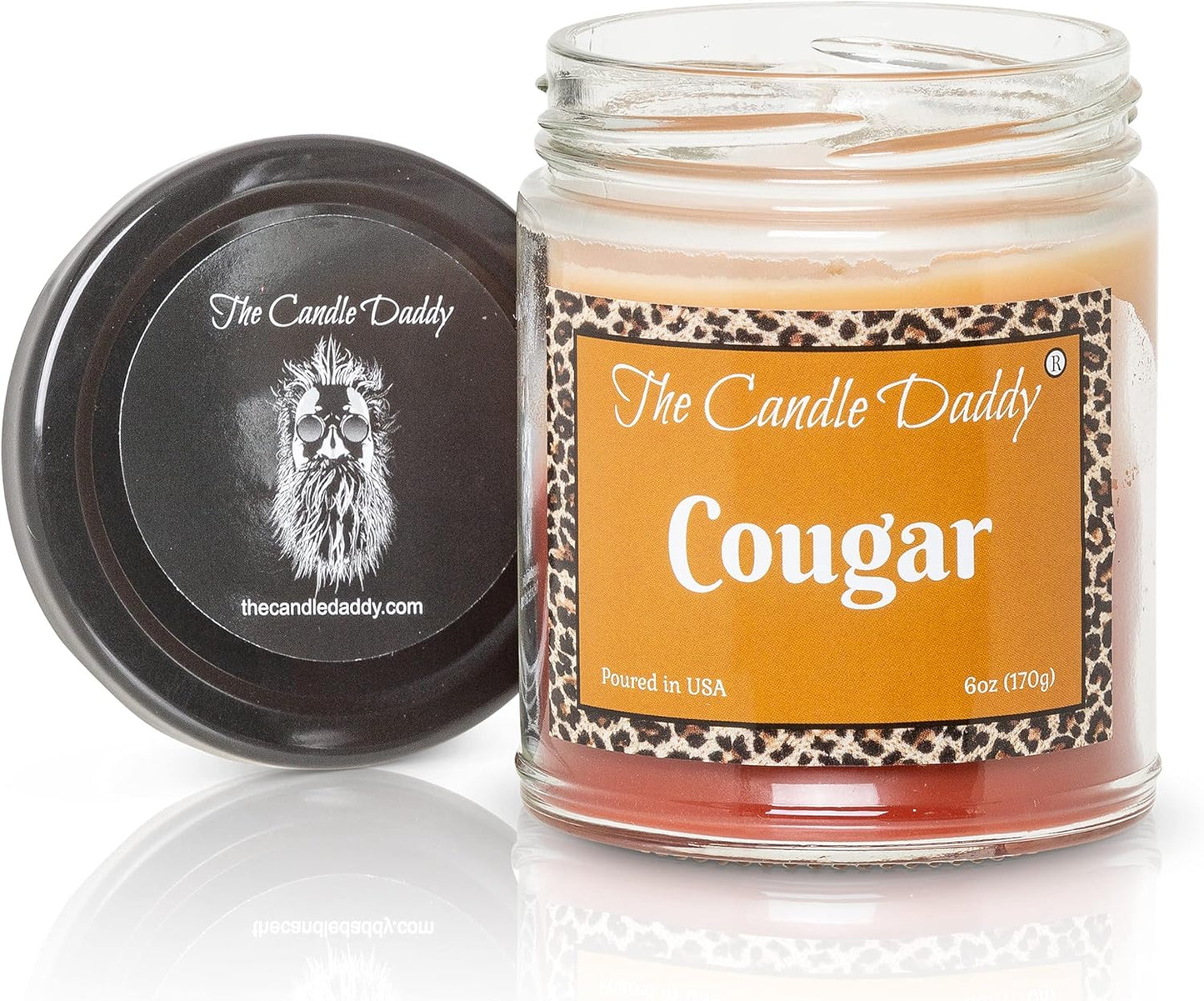 Cougar After Hours Bake Sale Scented Candle - 6 Ounce Jar, 40 Hour Burn Time
