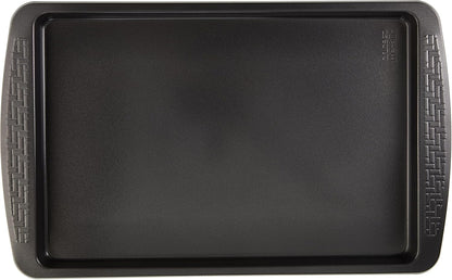 Chicago Metallic Everyday Non-Stick Medium Baking Cookie Sheet, Perfect for Cookies, One-Pan Meals, Gray