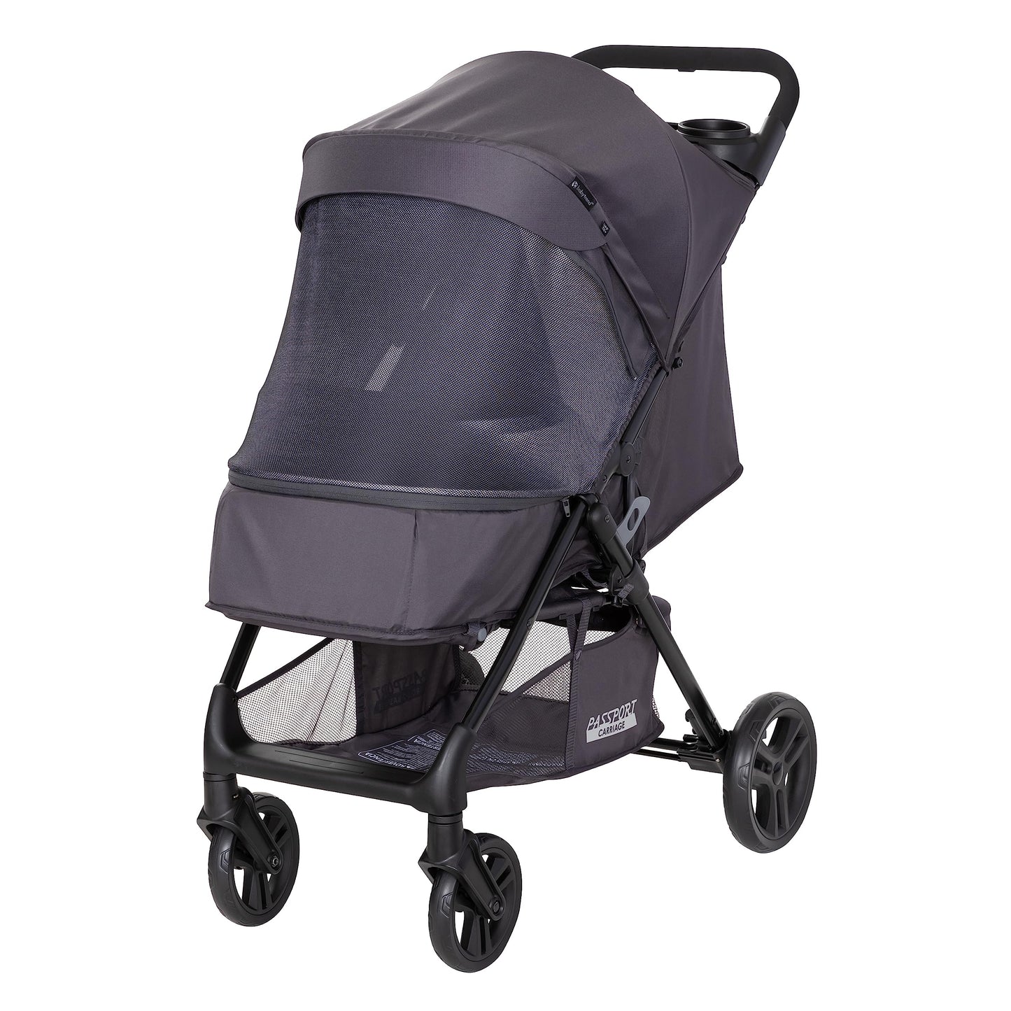 Baby Trend Passport® Carriage Stroller Travel System with EZ-Lift™ Infant Car Seat, Dash Pink