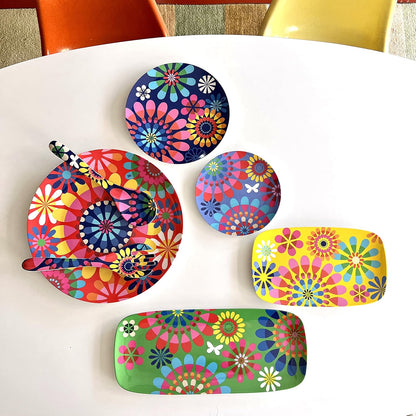 French Bull 2-Piece Salad Server Set, Melamine Dinnerware, 13" for Outdoor, Party, Festival Utensils