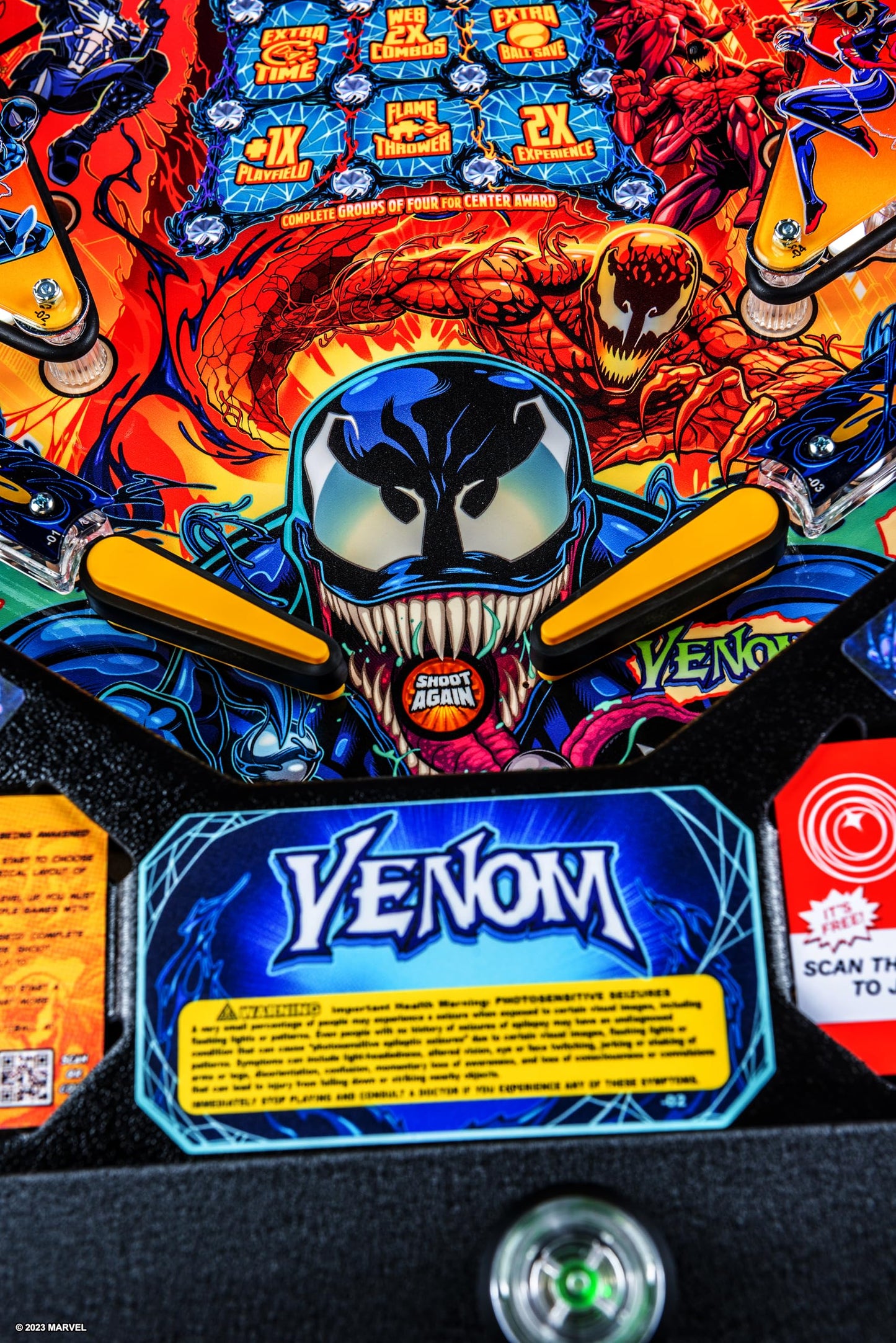 Stern Pinball Venom with Insider Connected, Pro Edition Arcade Pinball Machine