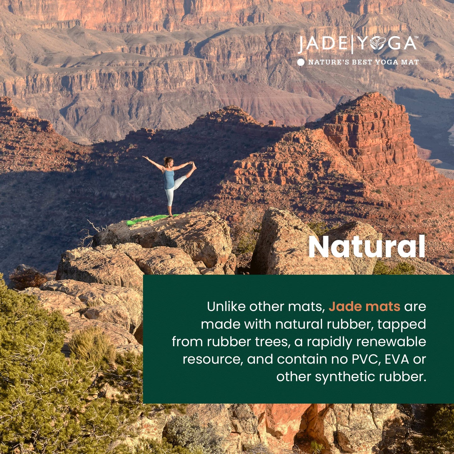 JadeYoga Travel Yoga Mat - Packable, Lightweight, and Portable Yoga Mat - Non-Slip Natural Rubber Mat for Women & Men - Great for Yoga, Home, Gym, Pilates, Fitness, and Stretching