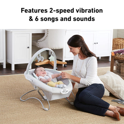 Graco Soothe 'n Sway LX Baby Swing with Portable Bouncer