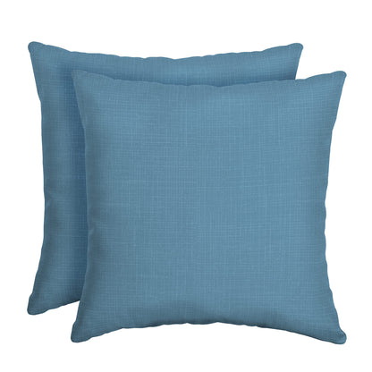 Arden Outdoor Toss Pillow, 2 Pack, 16 x 16, Rain-Proof, Fade Resistant Pistachio Botanical