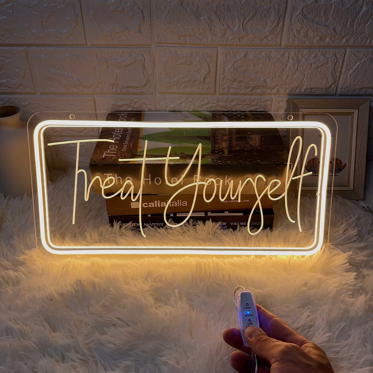 Its a Love Story Neon Sign, Warm White USB Led Light Up Signs for Bedroom Aesthetic Birthday Wedding Party Gift Boyfriend Girlfriend Lover Women Men Room Bathroom Decoration Gift, 15.7 x 11.8 Inch