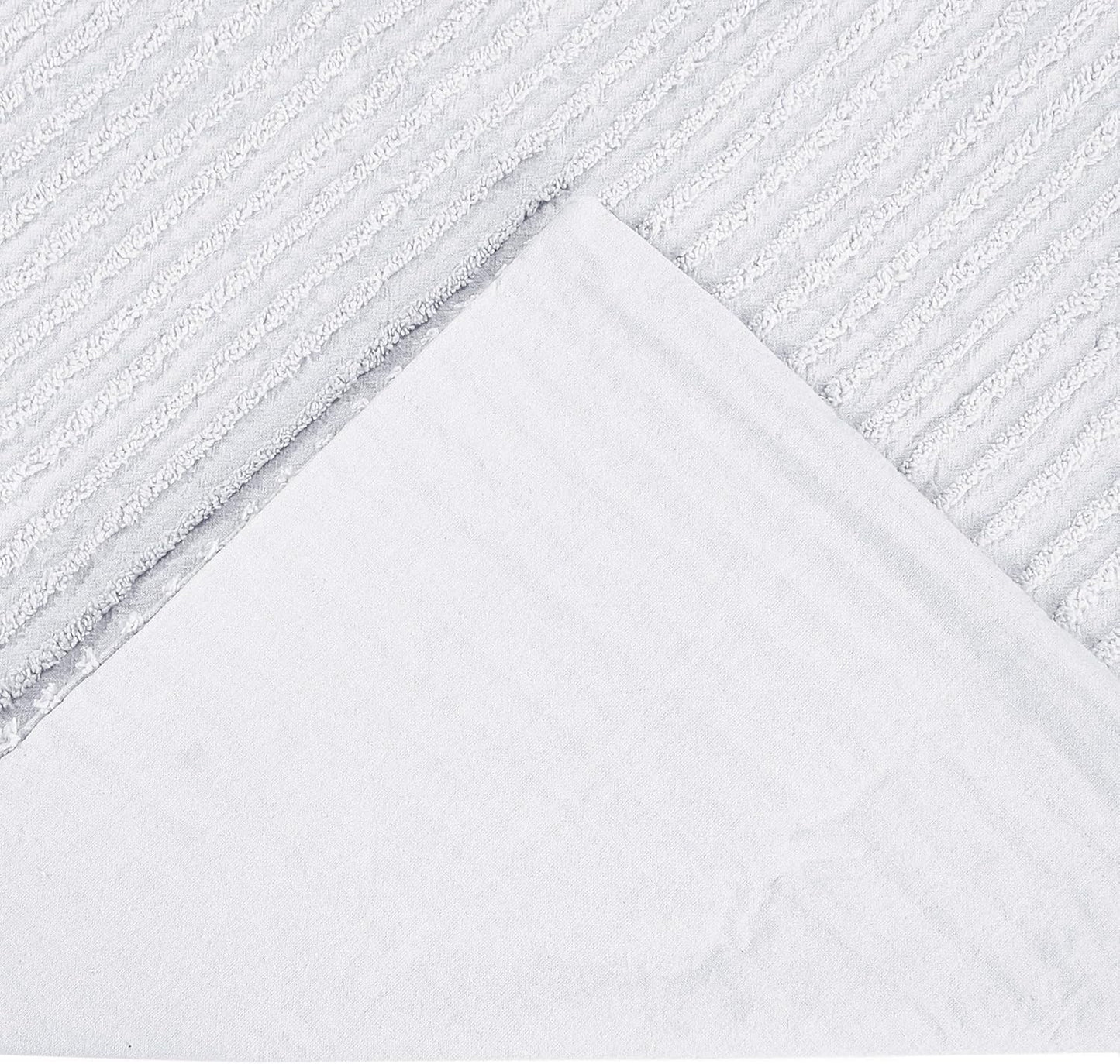Better Trends Jullian Collection Euro Sham - Super Soft and Light Weight 100% Cotton Tufted Unique Luxurious Machine
