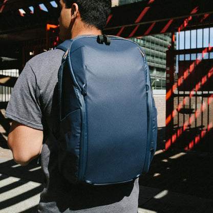 Peak Design Everyday Backpack Zip 20L, Midnight, 270-Degree Zip, Dual Side Pockets, FlexFold Dividers, Fits 15" Laptop, For Camera Carry, Daily Commutes or Travel, Versatile Backpack for Men and Women