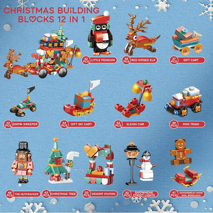 Christmas Advent Calendar 2024 for Kids, 24 Days Countdown Calendar, Advent Calendar Toy for Kids 3 Years and Up with