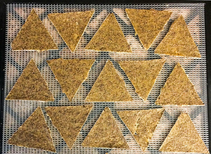 Triangle Chip Silicone Sheet Mold, Compatible with Magic Mill Pro and BioChef Arizona Dehydrator, Non-Stick Mat