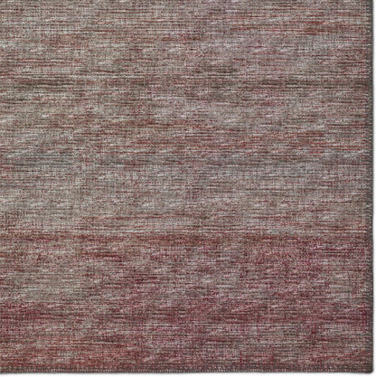Marston 1'8" x 2'6" Transitional Burgundy Area Rug, Stain Resistant, Machine Washable, Non-Shedding for Bedroom, Living