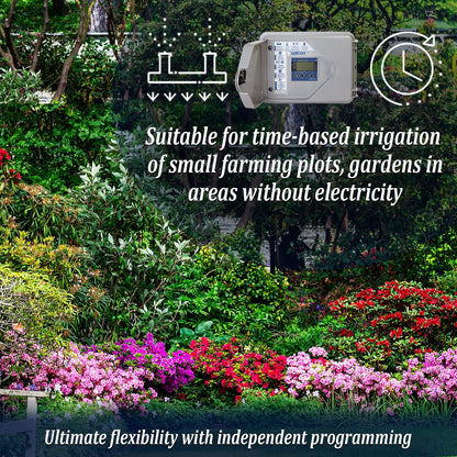 Galcon 8056S AC-6S 6-Station Indoor Irrigation or Outdoor Controller-Seconds Operation