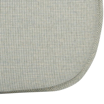 Klear Vu Gripper Omega Non-Slip Windsor Chair Cushions with Skid-Proof Seat Pad for Dining Room, Kitchen, and Office Use, 16x15 Inches, 4 Count (Pack of 1), Spa