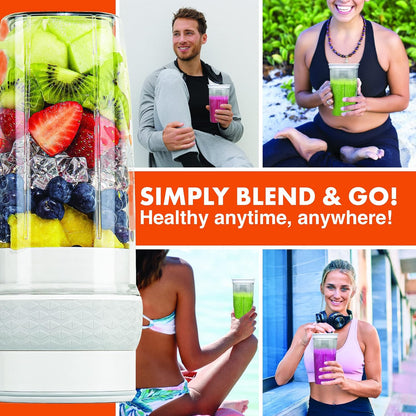 Bionic Blade Personal-Sized Blender 26 oz., BPA-Free, Rechargeable, 18,000 RPM Portable Blender for Shakes and Smoothies