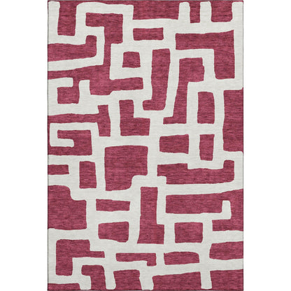 Addison Rugs Mayfield AMF903 Garnet 10' x 14' Indoor Premium Machine Washable Runner Rug, Silky Soft, Easy Clean, Non Shedding, Bedroom, Living Room, Dining Room, Kitchen, Patio Rug