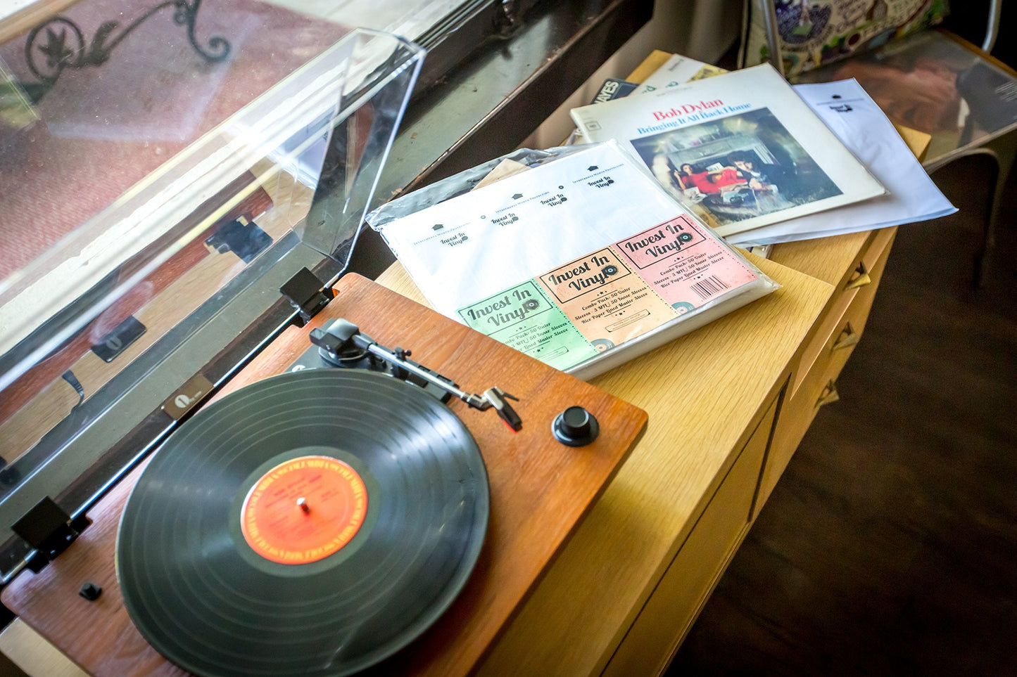100 LP Sleeves Combo Pack - 50 Outer & 50 Inner Sleeves for 12" Vinyl Records - Protect Your Collection - Invest In Vinyl
